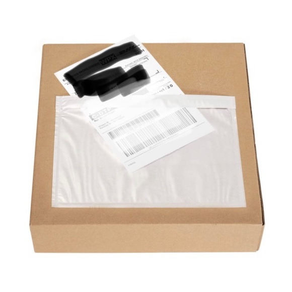 25 PACK! Adhesive Packing Label Pouches 7.5x5.5” - Picture 3 of 12